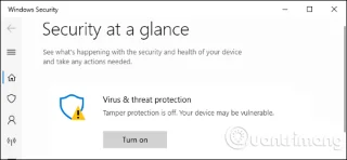 Comment activer la protection contre les falsifications pour la sécurité Windows sous Windows 10