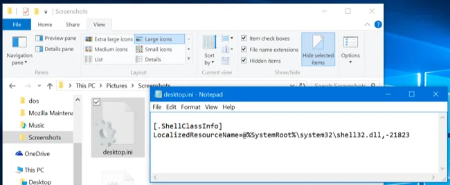 Belajar daripada AZ tentang fail Thumbs.db, Desktop.ini dan .DS_Store