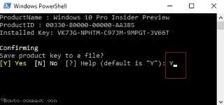 2 cara untuk membuat sandaran Product Key pada Windows 10, 8 dan 8.1