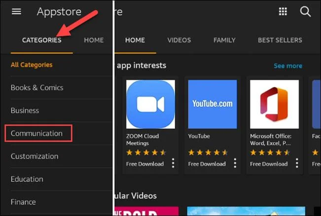 Amazon Fire tabletlere uygulamalar nasıl indirilir