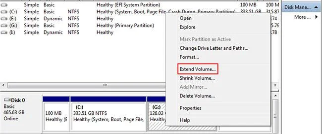 Windows 10'da boş alan bir bölümden diğerine nasıl aktarılır