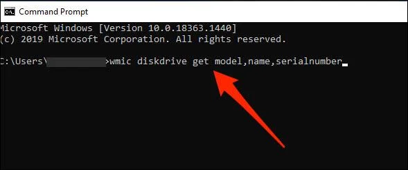 Bagaimana untuk mencari nombor siri cakera keras pada Windows 10
