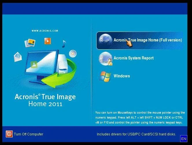 Petua untuk membuat sandaran dan memulihkan Windows dalam masa 10 minit sahaja dengan Acronis True Image