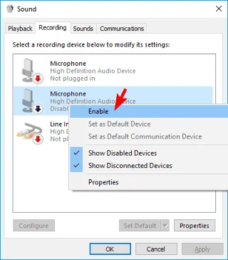 在 Windows 10 電腦上開啟麥克風