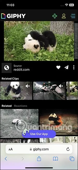 Arahan untuk mematikan permainan automatik imej GIF pada iPhone