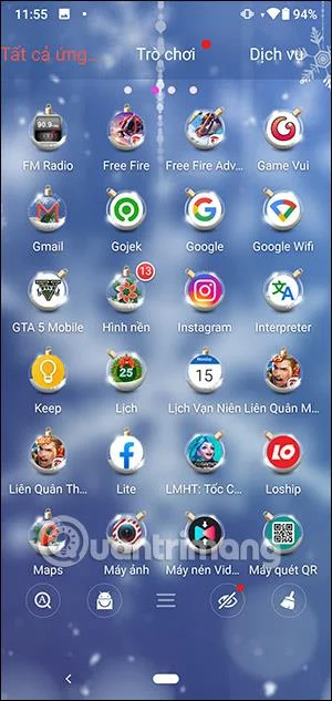 Cara menggunakan Go Launcher untuk memasang tema untuk Android