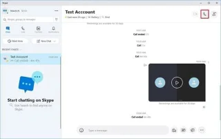 Windows 10da Skype çağrıları nasıl kaydedilir