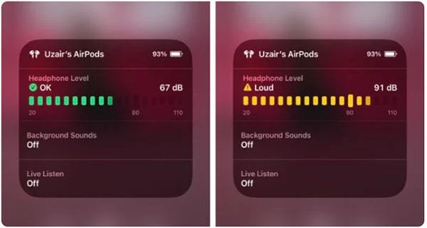 Cara menghidupkan amaran tahap kelantangan yang berbahaya pada iPhone dan iPad