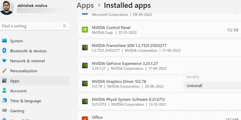 Windows'ta GeForce yer paylaşımı nasıl devre dışı bırakılır