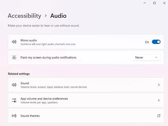 Windows 11'de Mono Ses nasıl açılır/kapatılır