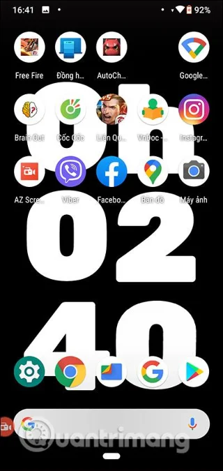 Bagaimana untuk menetapkan kertas dinding Android dengan pemasa