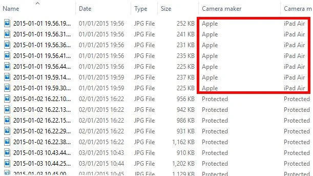 So stellen Sie gelöschte Fotos mit EXIF-Metadaten wieder her
