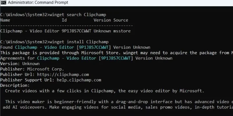 Hoe de fout op te lossen waarbij ClipChamp niet op Windows 11 kan worden geïnstalleerd
