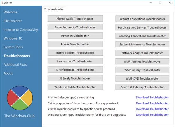 Betulkan ralat Windows 10 dengan hanya 1 klik dengan FixWin