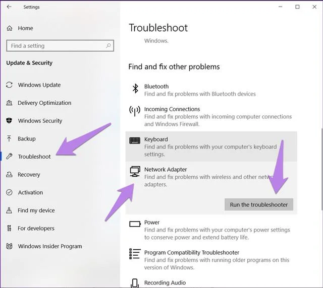 Windows 10'da ağ bağdaştırıcısını görememe hatası nasıl düzeltilir