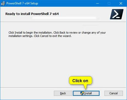 Bagaimana untuk memasang PowerShell 7.0 dalam Windows 10/8/7