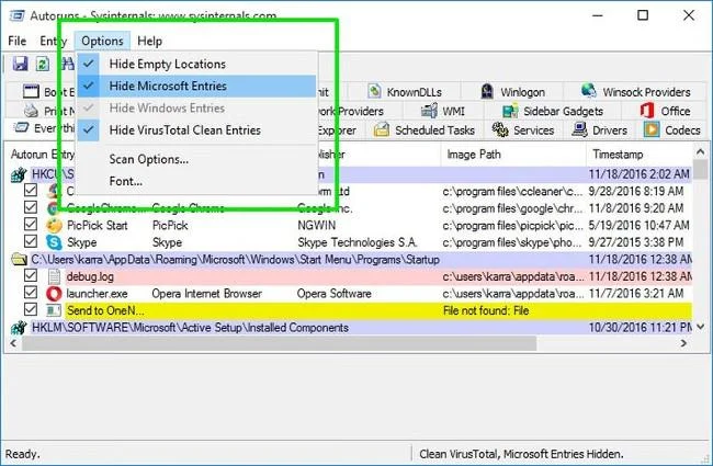 Windows で始まるプログラムを管理するにはどうすればよいですか?