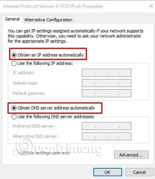 Comment corriger l'erreur « Ethernet n'a pas de configuration IP valide »