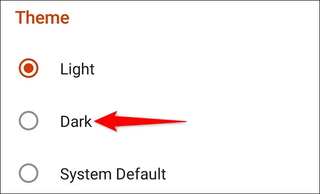 Cómo activar el modo oscuro en Microsoft Office en Android