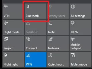 Arahan tentang cara menyambungkan Bluetooth ke Windows 10