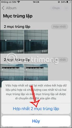 İPhone'da yinelenen fotoğraf ve videolar nasıl silinir