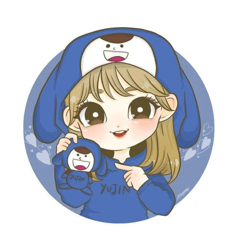 Awatar Chibi, uroczy awatar, piękny awatar Chibi