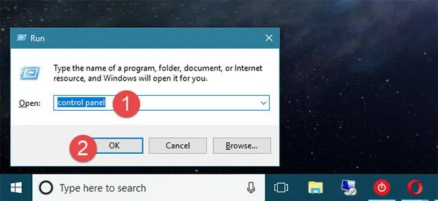 Bagaimana untuk membuka Panel Kawalan pada Windows 10, 8.1, 7