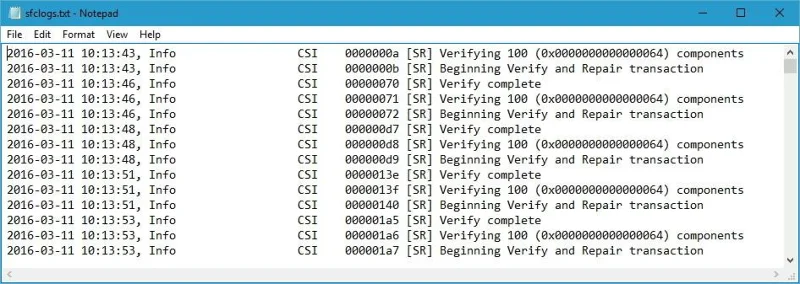 Gunakan arahan scannow SFC untuk membetulkan ralat fail sistem Windows 10