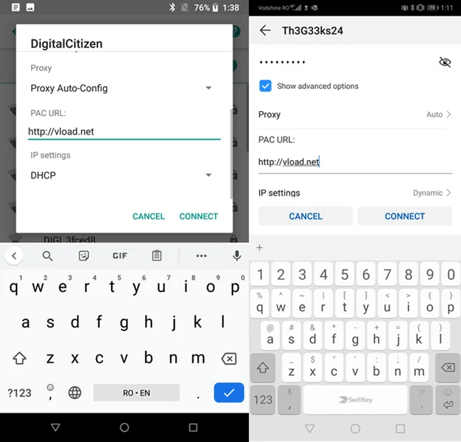Bagaimana untuk menyediakan pelayan proksi untuk Wifi pada Android