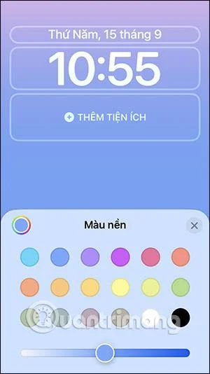 Bagaimana untuk menetapkan skrin kunci warna pada iPhone