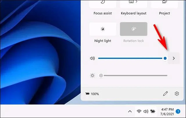 Windows 11 görev çubuğunda ses çıkış cihazı nasıl değiştirilir