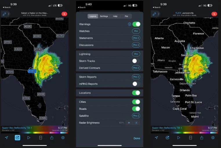 9 aplikasi cuaca terbaik untuk iPhone