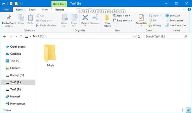 Windows 10でミュージックフォルダーの場所を移動する方法