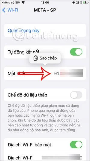 Cara melihat kata laluan WiFi pada iPhone adalah sangat mudah