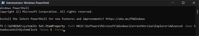 วิธีแสดงวินาทีบนนาฬิการะบบ Windows