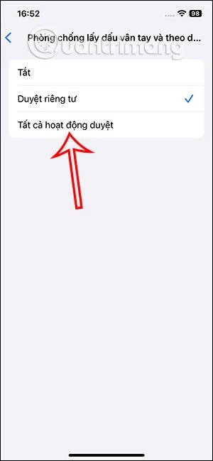 Cara mengalih keluar maklumat penjejakan daripada URL Safari