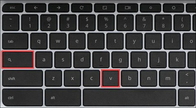 Chromebook クリップボード マネージャーにアクセスする手順
