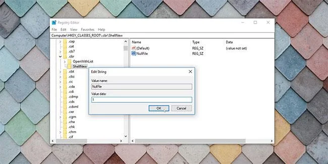 Windows 10'da Yeni İçerik Oluştur menüsüne öğeler nasıl eklenir?
