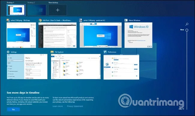 Petua untuk menggunakan Alt+Tab pada Windows 10