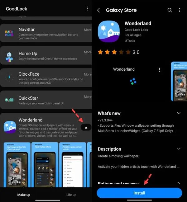 Samsung Galaxy 携帯電話にライブ壁紙をインストールする方法