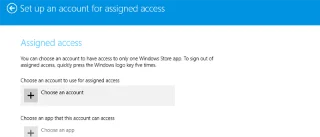 Dayakan ciri untuk hanya membenarkan menjalankan satu aplikasi pada Windows 8
