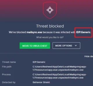 IDP.generic virüsü nedir ve nasıl kaldırılır?