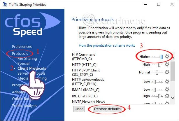 Bagaimana untuk meningkatkan kelajuan sambungan Internet dengan cFosSpeed