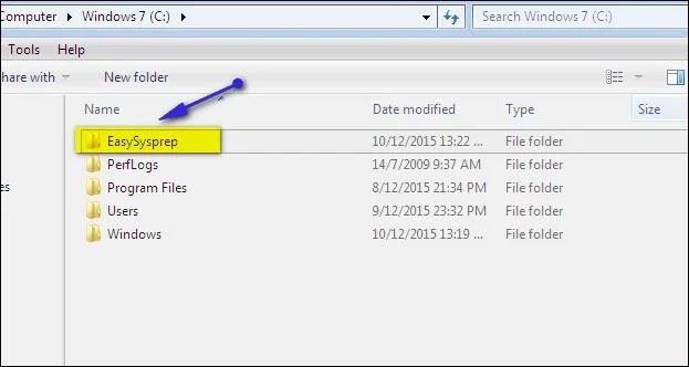 Cara membuat fail hantu berbilang konfigurasi pada Windows 7/8/10 dengan Easy Sysprep