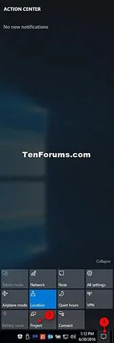 Windows 10'da monitörler için sunum modu nasıl değiştirilir?