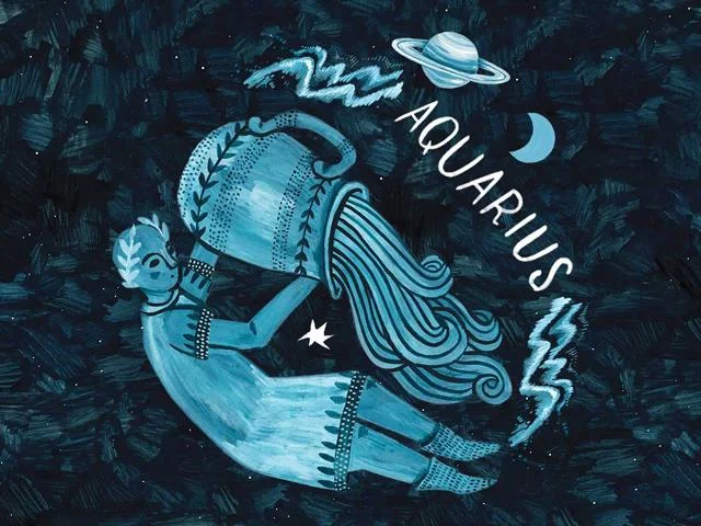 Kertas dinding Aquarius, Aquarius dan Aquarius yang sangat comel