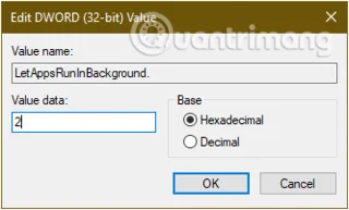 Bagaimana untuk mematikan aplikasi latar belakang pada Windows