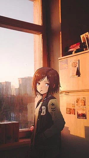 Gambar Anime Girl, Gambar Anime Perempuan pelbagai genre untuk telefon
