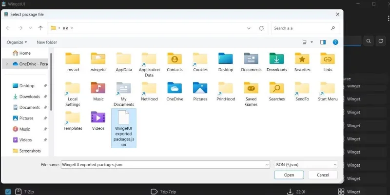 Windows 11'de WingetUI kullanılarak uygulama paketleri nasıl yönetilir?