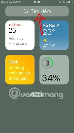 iPhone のスポットライトバーで写真を検索する方法